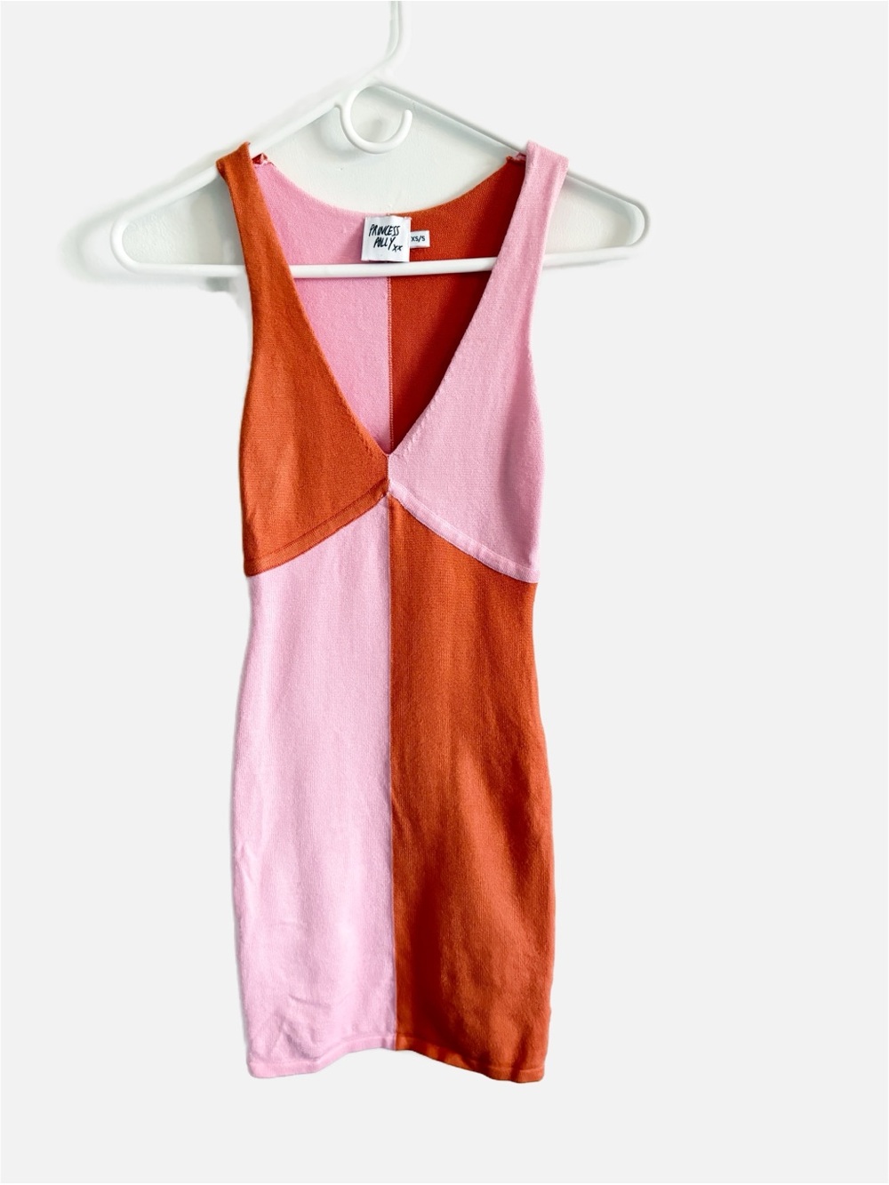 Princess Polly Sienna Pink Orange Mini Dress - Picture 3 of 5